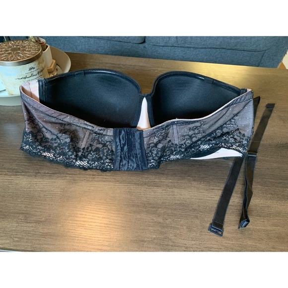 Torrid Black Lace Microfiber Multiway Bra 40DD (E) - Picture 7 of 16